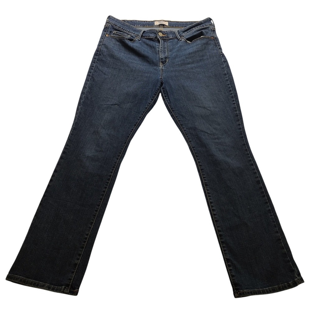 Denizen from Levi's Mid Rise Slim Jeans Blue 16S 33x28 Pants Denim Zip fly NWOT